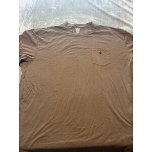 Polo Ralph Lauren Mens Brown Pocket T Shirt 3XL Short Sleeve Casual Tee